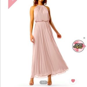 Dusty Rose Azazie Bridesmaid Dress